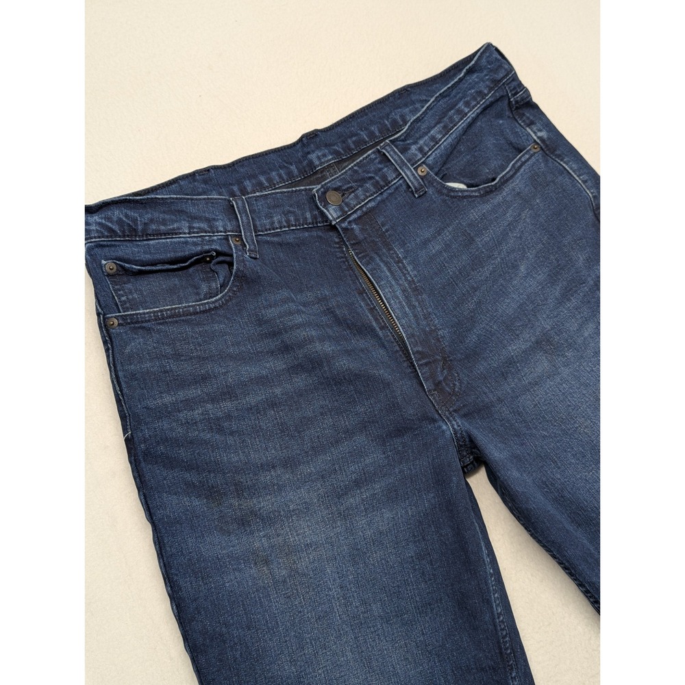Levis 550 Relaxed Fit Jeans Mens 38x30 Dark Wash Indigo WaterLess